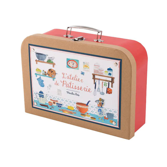 Suitcase - Baking Set - Recreational Activity - Moulin Roty