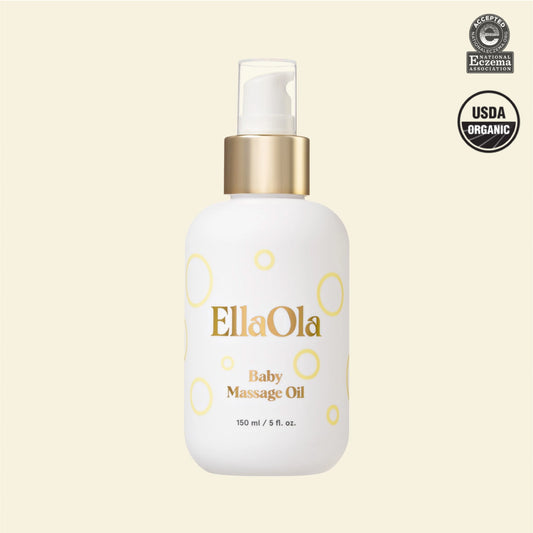 100% Organic Baby Massage Oil