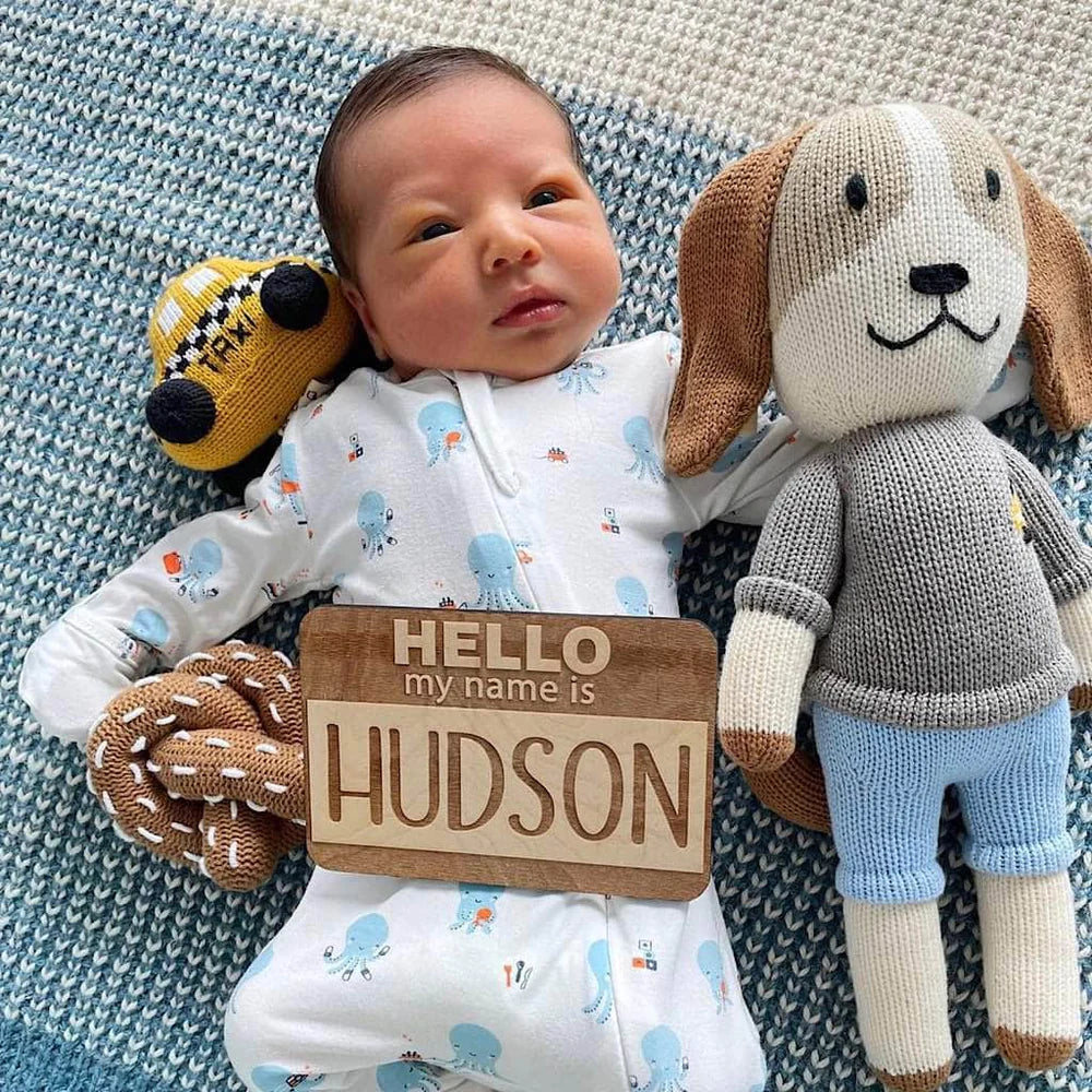 Pretzel Baby Rattle Toy