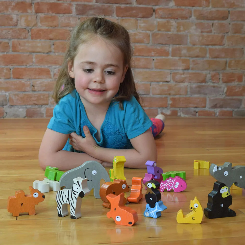 ANIMAL PARADE A TO Z PUZZLE & PLAYSET